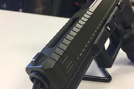 Glock 17 or 22 with our MOD 1 package with RMR cut