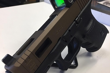 Glock 29 or 30 with the lightweight carry package with RMR cut