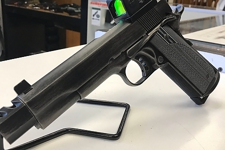 Custom RMR machining on most 1911's.
